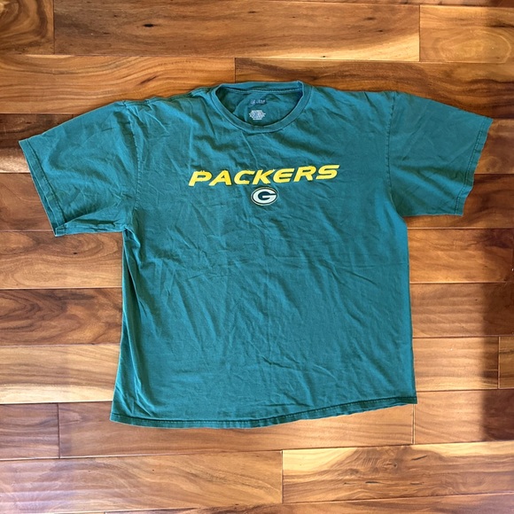 NFL Green Bay Packers Green T-Shirt size 2XL - Picture 1 of 5